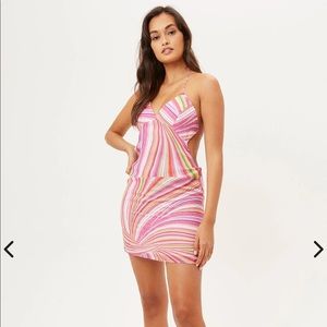 Frankies Bikinis Debbie Sustainable Halter Dress